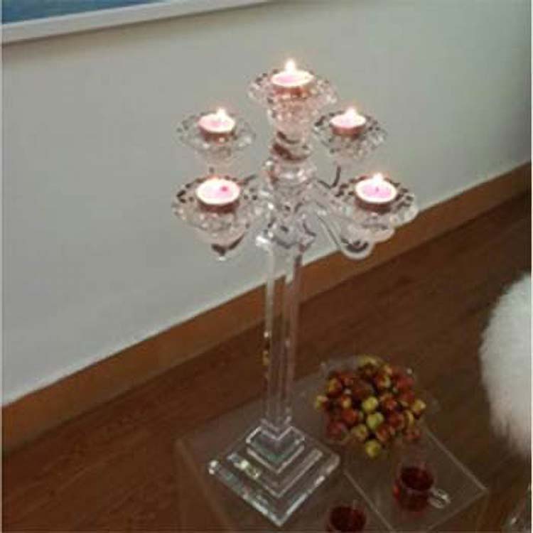 透明亞克力蠟燭臺